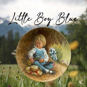 “Little Boy Blue" Plate Second issue In the Mother Goose John McClelland